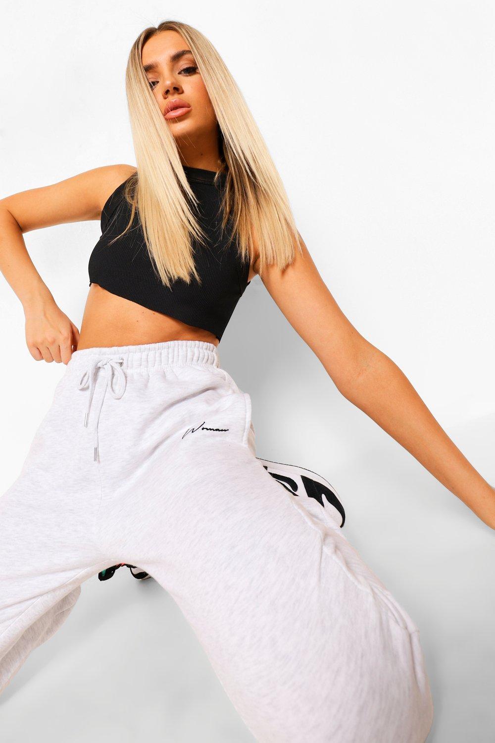 Jogging boohoo femme hot sale